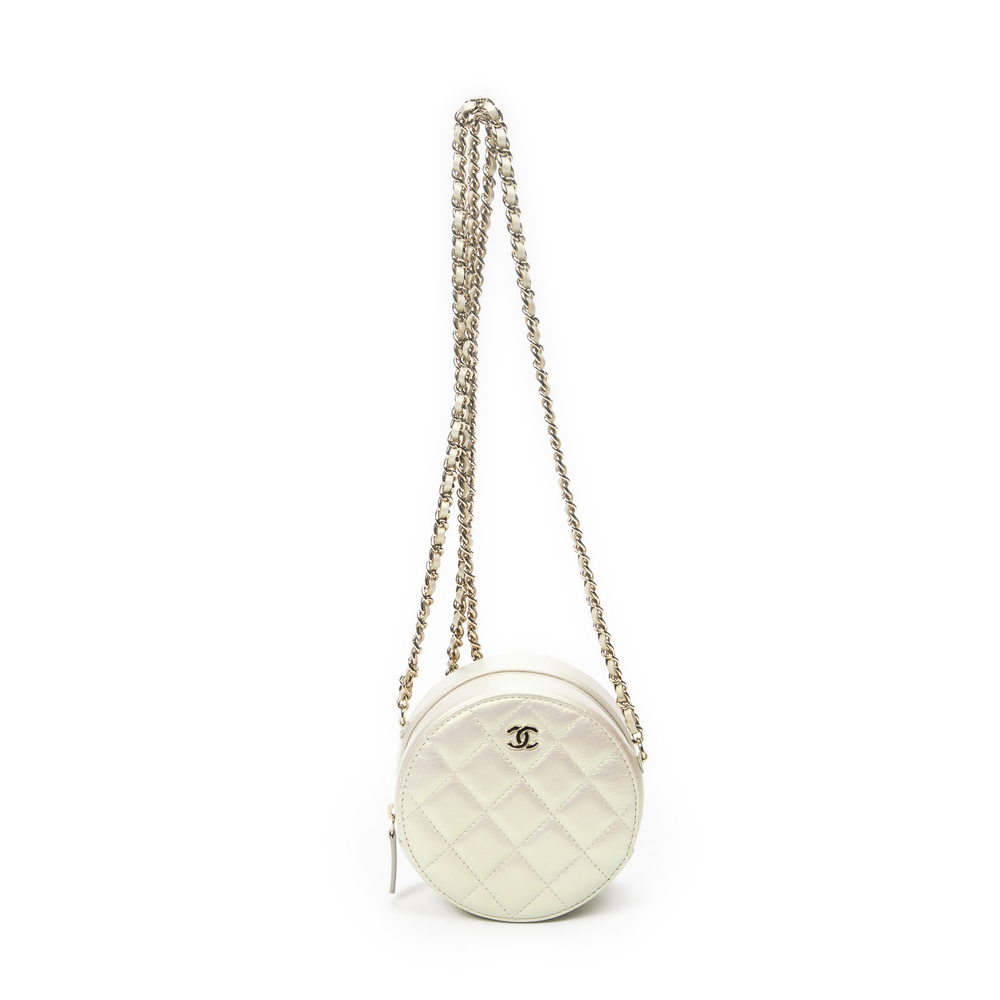 Chanel Mini Round Chain Crossbody